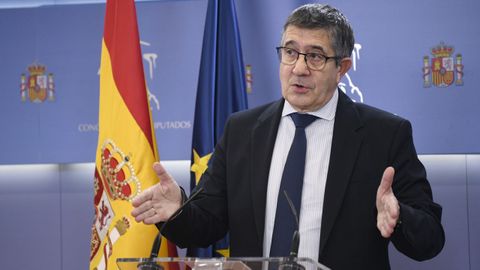 Patxi Lpez, portavoz del PSOE en el Congreso, en una imagen de archivo
