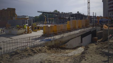 Obras en la Intermodal de Lugo