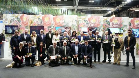 Presentacin en Fitur de la gua de los hosteleros de Lugo