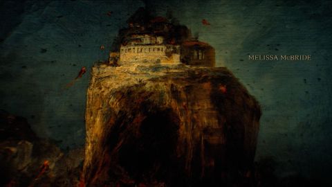 Inspirado en Ciudad sobre una roca, de Eugenio Lucas Velzquez y originalmente atribuido a Goya (Metropolitan Museum of Art de Nueva York)