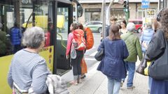 El transporte p�blico de Santiago est� pendiente de la entrad en vigor de un nuevo contrato del servicio y de la actualizaci�n de los precios