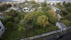 Vista de la parcela del S�nchez Aguilera, pieza clave del convenio con Defensa.