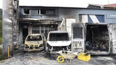 Incendio en Alquimak en Marn