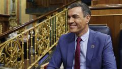 S�nchez toma asiento a su llegada al Debate sobre el Estado de la Naci�n este mi�rcoles