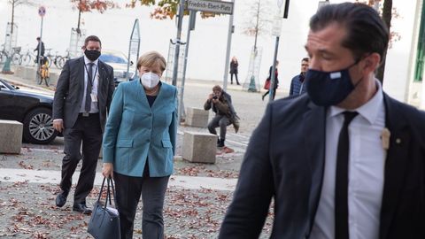 Merkel se re�ne este mi�rcoles para pactar nuevas restricciones