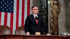 El l�der de la C�mara de Representantes, el republicano Mike Johnson