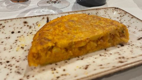 Tortilla de patata Sidrería El Valle