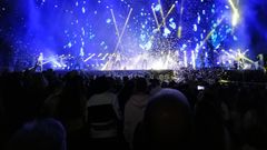 Paris de Noia sobre el escenario de las fiestas de Colloto