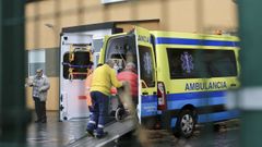 Transporte de enfermos renales a una sesi�n de di�lisis (archivo)