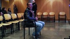 El acusado del crimen de Salesas durante el juicio