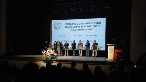 Momento de la gala de aniversario del Adas Cupa