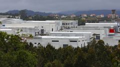 El pol�gono de B�rtoa, visto desde Oza