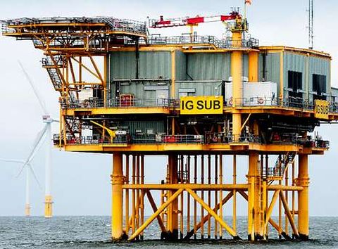 Las estructuras de las subestaciones eléctricas de los parques también las oferta Navantia.