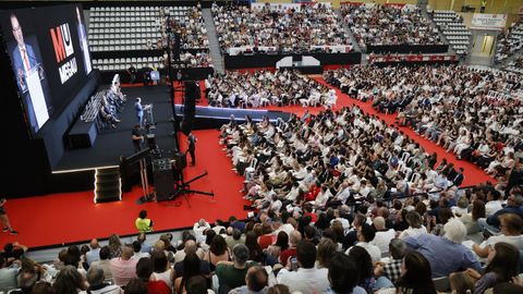 Megau, el acto de homenaje a los alumnos de selectividad que organizo la Universidade de Vigo en nombre de las tres gallegas