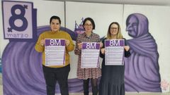 Maruxa Mart�nez, Maria Lago y Julia Quinteiro