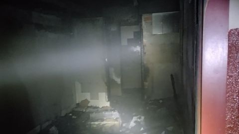 As� qued� la zona afectada