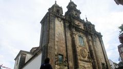 En foto de archivo, la iglesia de Santiago de Pontedeume