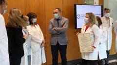 El conselleiro present� en noviembre la nueva Unidad de Ictus del CHUS, pr�xima a entrar en funcionamiento