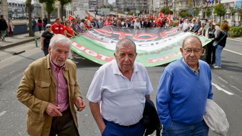 Manifestaci�n del 1 de mayo en A Coru�a