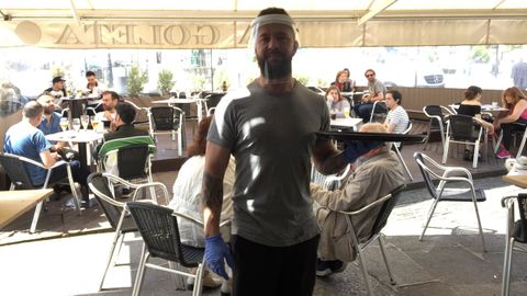 H�ctor Mart�nez, de La Goleta, en Betanzos