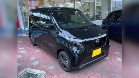 Nissan Sakura, modelo que junto con el Honda NBox, es el lder de ventas en Japn por sus formas monovolumen y aprovechamiento interior.