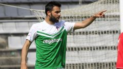 Joselu cumple la segunda de las tres temporadas firmadas con el Racing