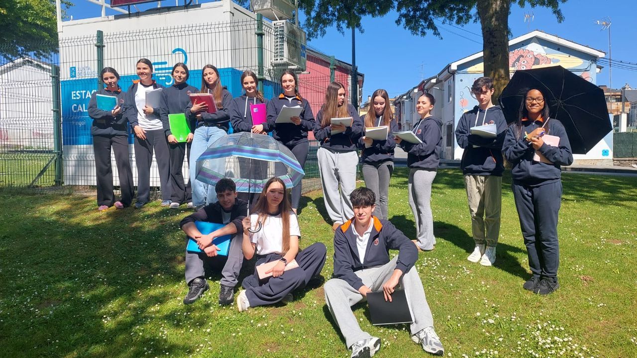 Los alumnos que investigan el cambio climático todos los días