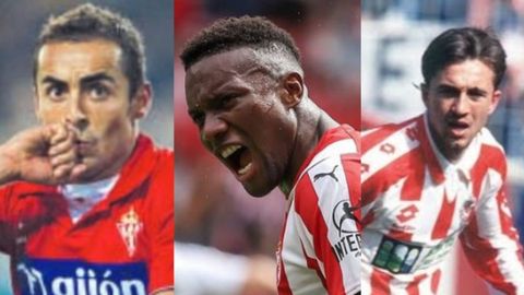 Diego Castro, Juan Otero y Juanele