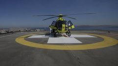 El joven fue trasladado en helic�ptero al complejo hospitalario de A Coru�a