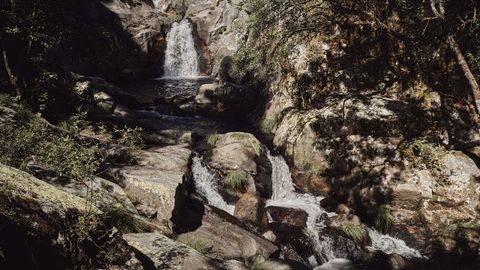 La cascada del ro Barbantio, en Maside.