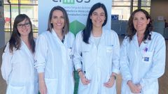 De izquierda a derecha: Mar�a Pedrosa, Ana Isabel Rodr�guez, Carmen Labandeira y Rita Valenzuela