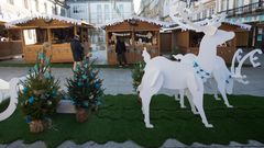 Contin�an los mercados navide�os