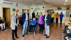 Visita a la residencia de mayores de Taboadela