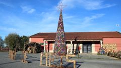 La decoracin navidea desplegada el ao pasado en Meis