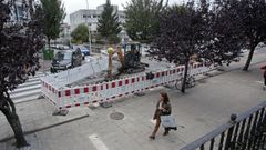 Las obras para convertir Reina Victoria en un �rea de deportes urbanos se iniciaron este jueves