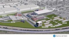 Planta de tratamiento de aguas industriales de Qu�mica del Nal�n