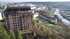 La �megaexcavadora� podr� llegara hasta las plantas m�s altas del edificio