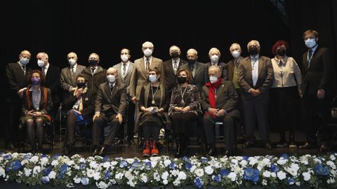  Ingreso de Ana Boulln como membro da Real Academia Galega 