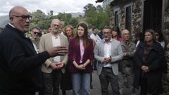 La conselleira de Medio Rura, Mar�a Jos� G�mez, visit� la bodega Pazo de la Cuesta