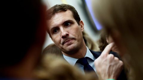 Pablo Casado, esta semana en el Congreso