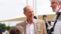 El prncipe Eduardo, en una fotografa de septiembre