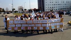 Consignas contra el Gobierno y a favor de una huelga general