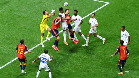 Momento del segundo tiempo