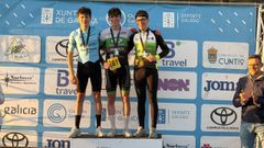 Marcos Rodr�guez, otra vez en lo alto del podio