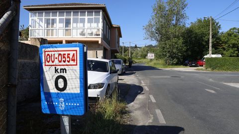 La carretera de Ribela, Coles, es de titularidad de la Diputaci�n de Ourense.