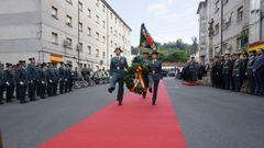 Imagen de archivo de un acto de la Guardia Civil