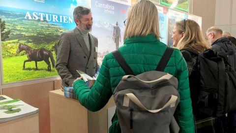 Expositor�de Asturias en la feria F.re.e que se celebra en M�nich