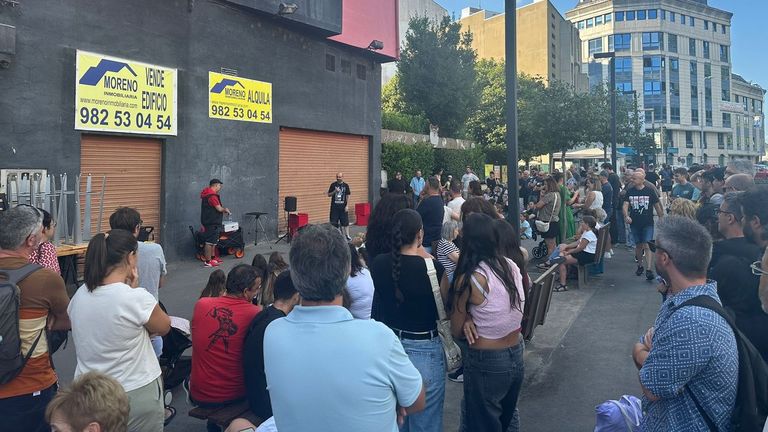 Comenz en Sarria su festival de magia