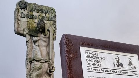 Monumento dedicado a Eduardo Cabello realizado por Asorey