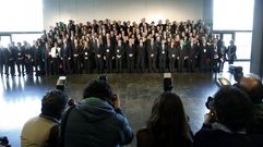 Foto de familia de la jornada sobre tr�fico de �rganos organizada por el Consejo de Europa